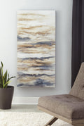 Joely Wall Art - Blue/Tan