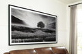 Deborland Wall Art - Black/White