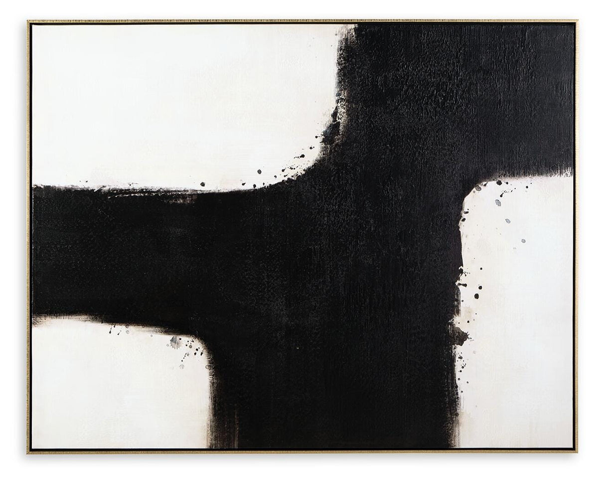 Reighlea Wall Art - Black/White