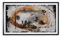 Clefting Wall Art - Black/Caramel/Tan
