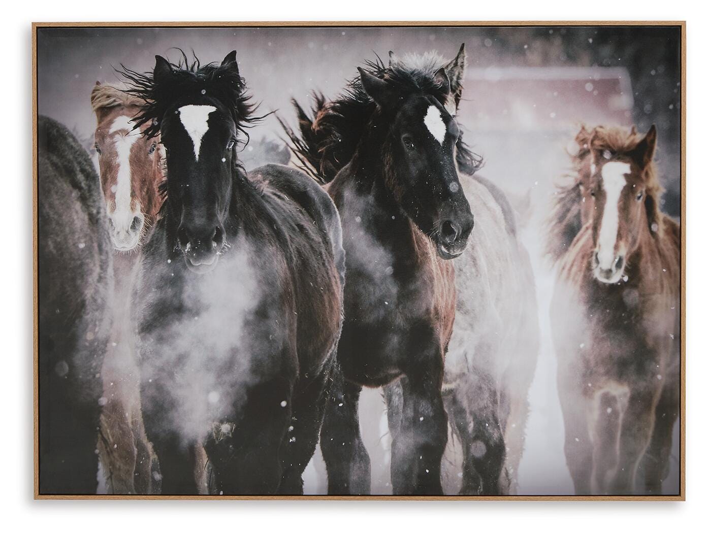 Chaseburn Wall Art - Brown/Black/White