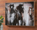 Chaseburn Wall Art - Brown/Black/White