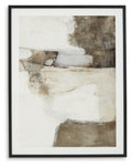Aldricton Wall Art - Brown/White