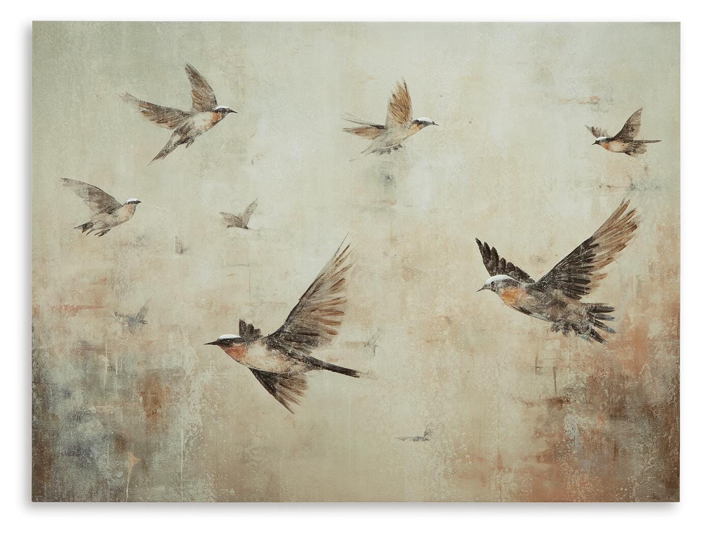 Collmund Wall Art - Gray/Brown