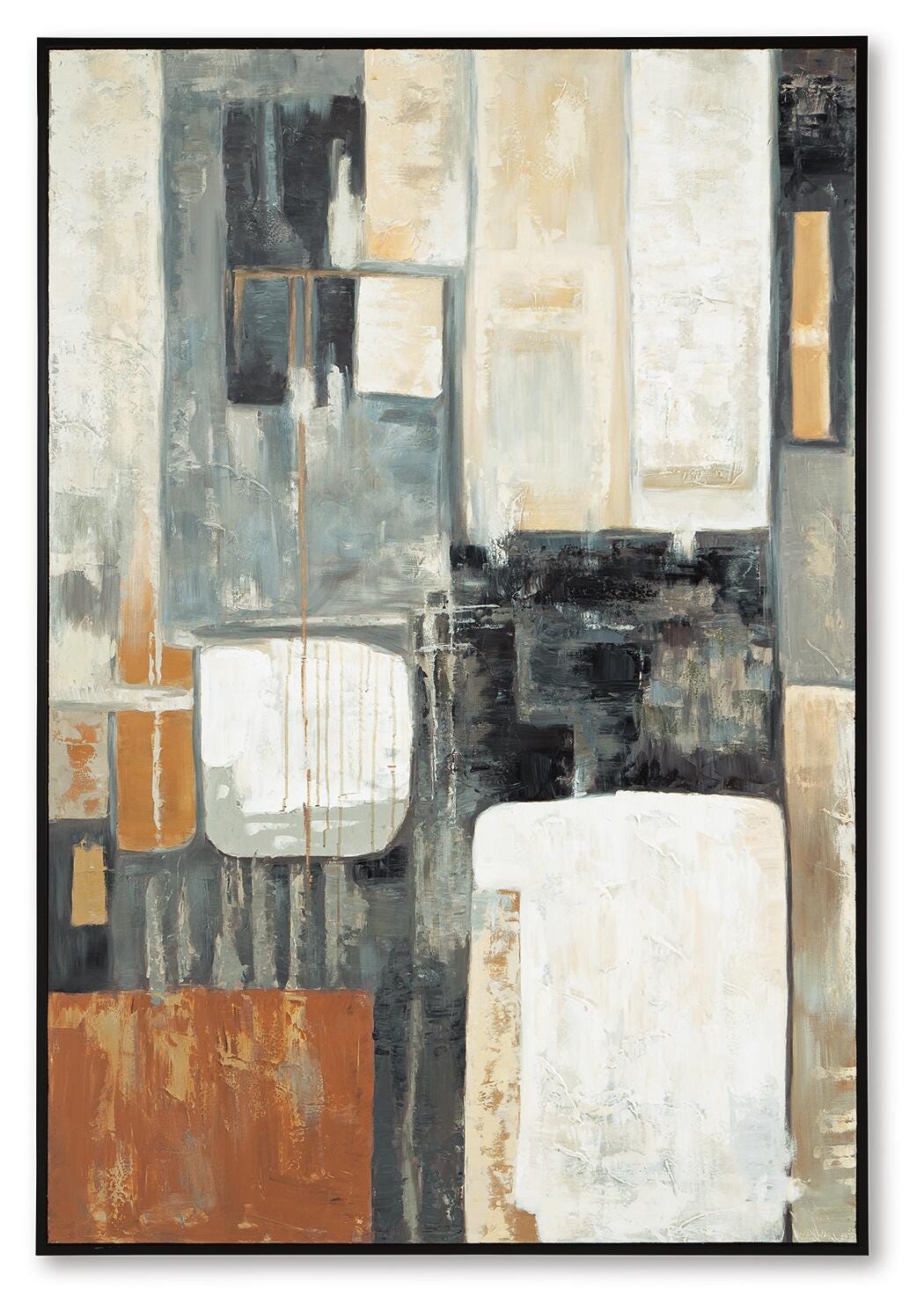 Howford Wall Art - Brown/Black/Gray