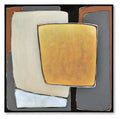 Actman Wall Art - Cream/Brown/Gray