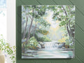 Evermaddick Wall Art - Green/Gray/White
