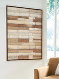 Kalanmore Wall Art - Brown/Tan/White