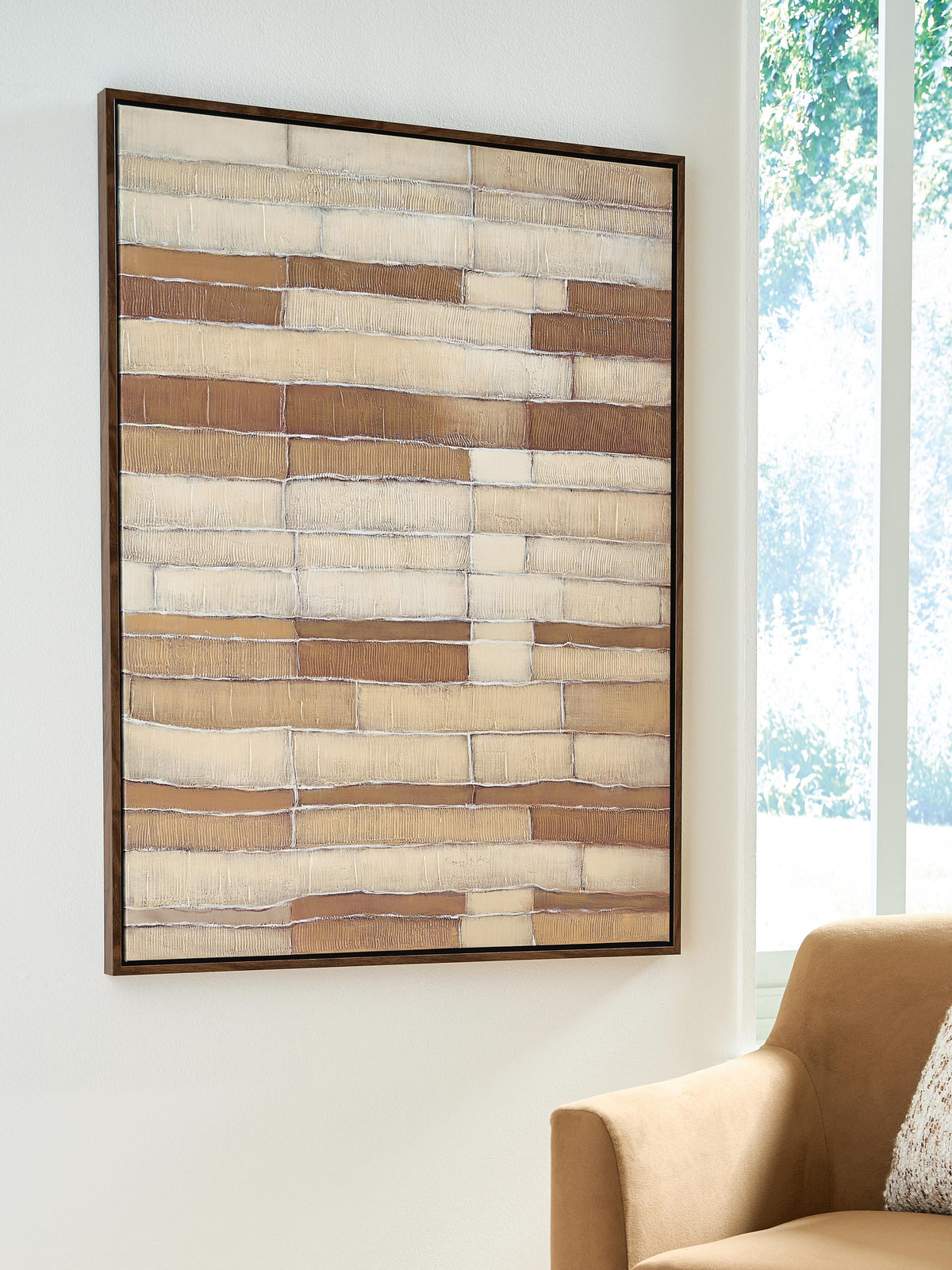 Kalanmore Wall Art - Brown/Tan/White