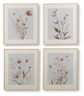 Chettings Wall Art Set (4/CN) - Beige/Gray/Blush