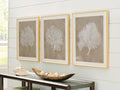 Hendridge Wall Art Set (3/CN) - Taupe/White