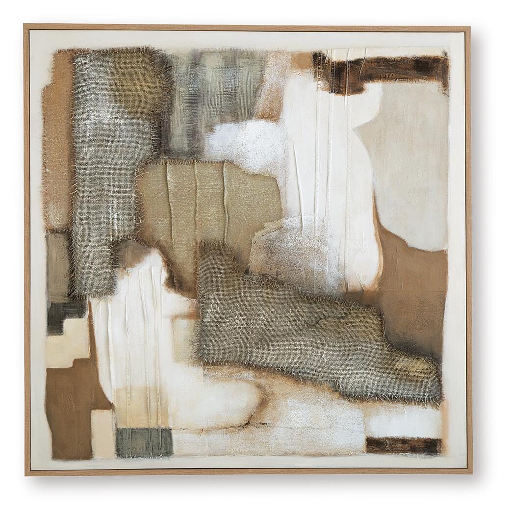 Wylander Wall Art - Tan/Brown/Gray