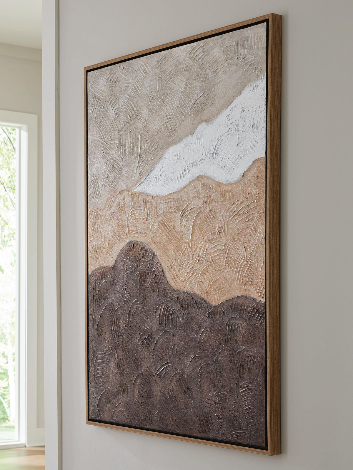 Fanthorne Wall Art - Tan/Brown/White