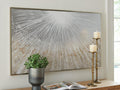 Waldard Wall Art - Gray/Taupe/White