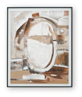 Bradlow Wall Art - Brown/White/Black