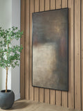 Wernmen Wall Art - Brown/Rust/Cream