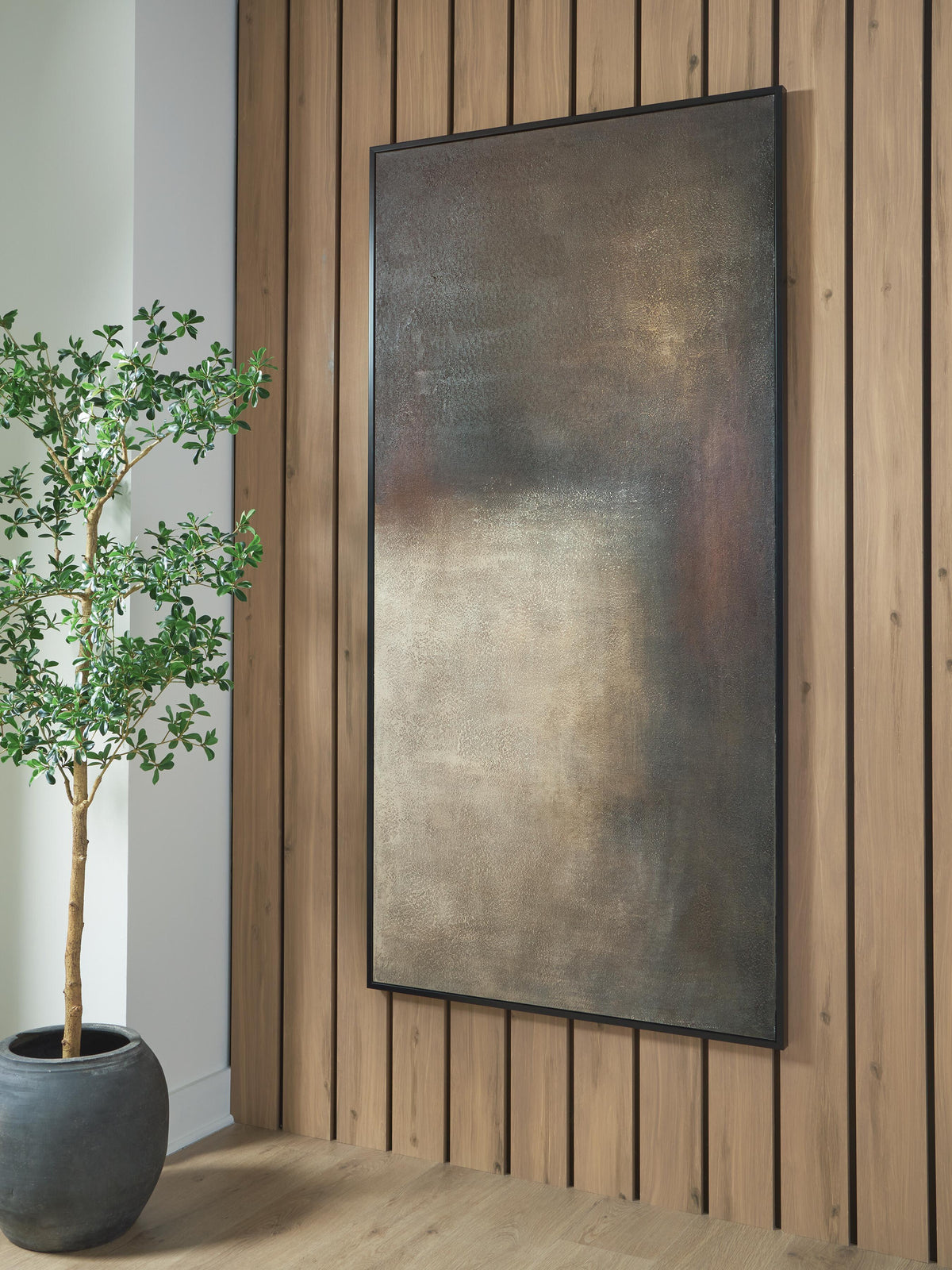 Wernmen Wall Art - Brown/Rust/Cream