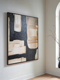 Feyville Wall Art - Black/Brown/Cream