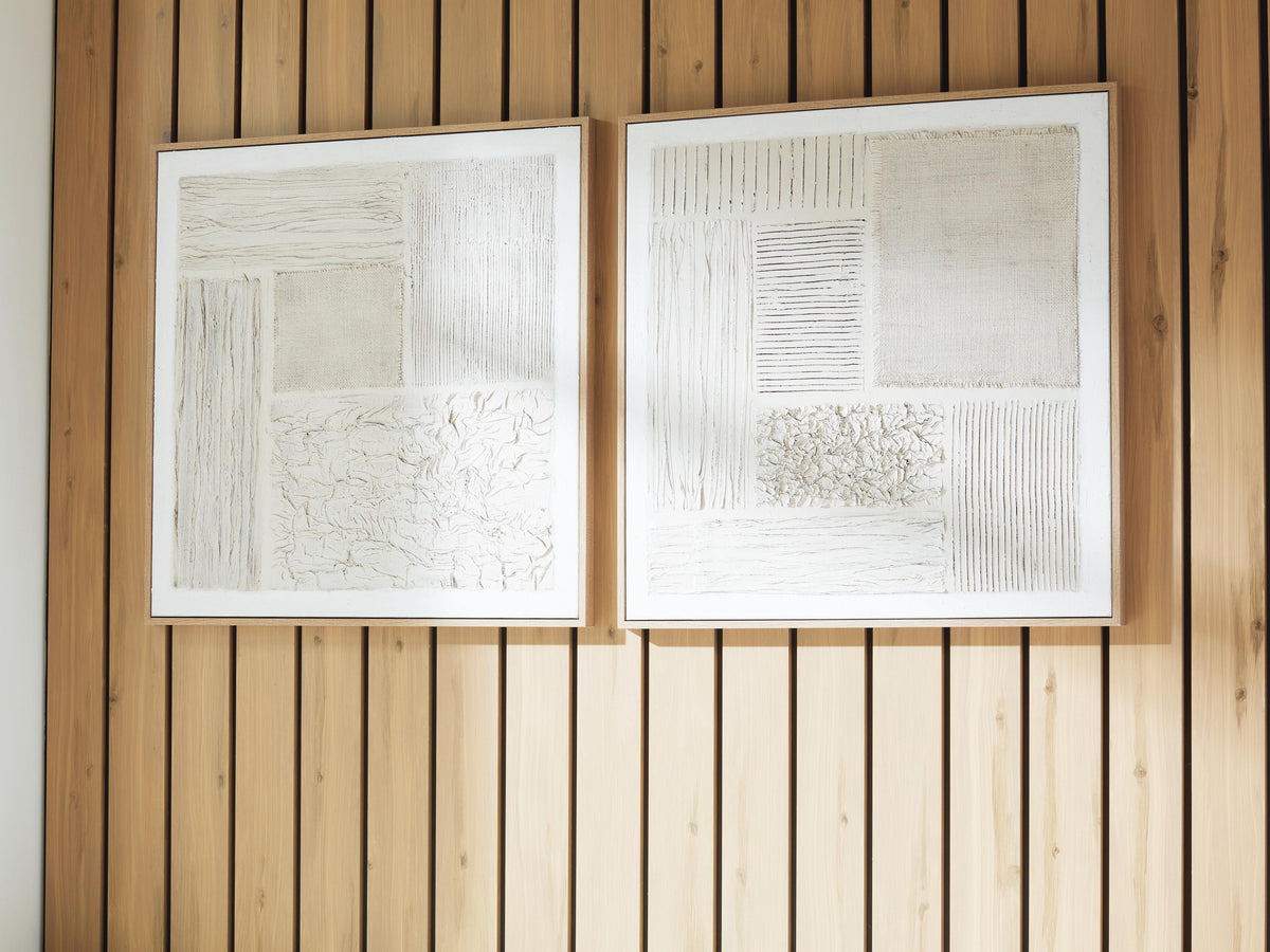 Andorfield Wall Art Set (2/CN) - Beige/Black/White