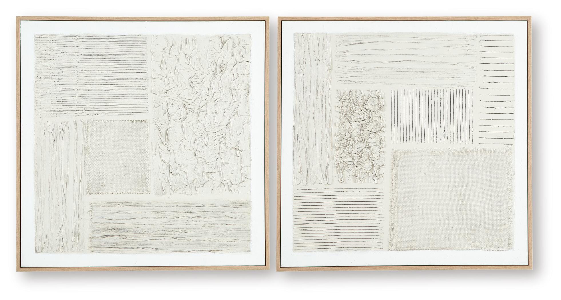 Andorfield Wall Art Set (2/CN) - Beige/Black/White