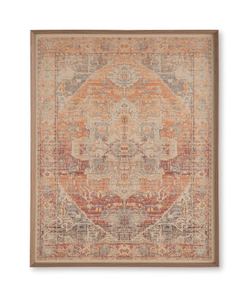 Kerrickson Wall Art - Red/Orange/Blue