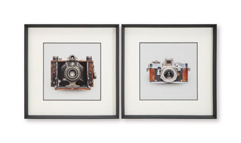 Dirkgrove Wall Art Set (2/CN) - Black/White/Brown