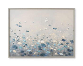 Claydale Wall Art - Gray/Blue/White