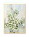 Reedster Wall Art - Green/Blue/Yellow
