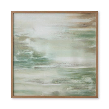 Daybourne Wall Art - Green/Brown/White