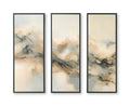 Larrondale Wall Art Set (3/CN) - Black/Gray/Brown
