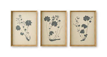 Huddwick Wall Art Set (3/CN) - Linen/Black