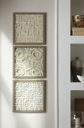 Odella Wall Decor Set (3/CN) - Cream/Taupe