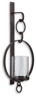 Ogaleesha Wall Sconce - Brown