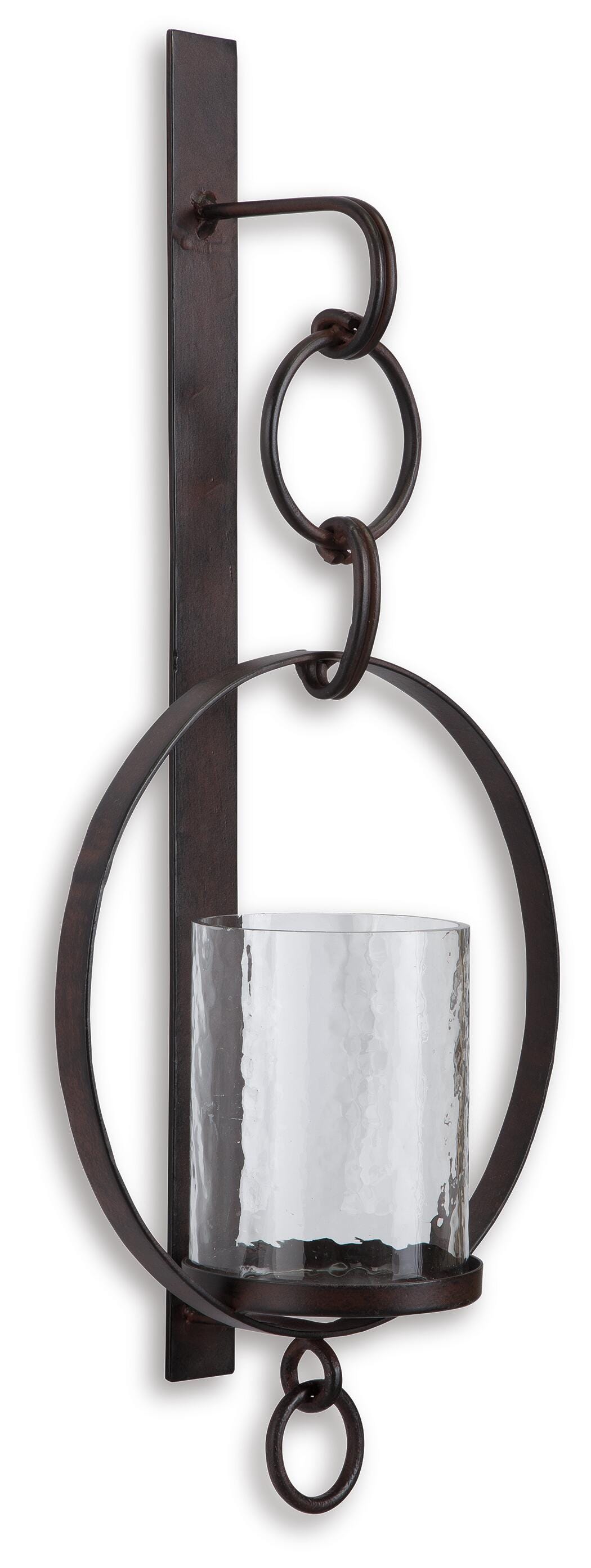 Ogaleesha Wall Sconce - Brown