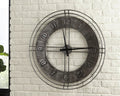 Ana Sofia Wall Clock - Antique Gray