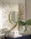 Elspeth Accent Mirror - Gold Finish