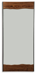 Panchali Floor Mirror - Brown/Black