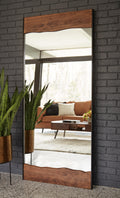 Panchali Floor Mirror - Brown/Black