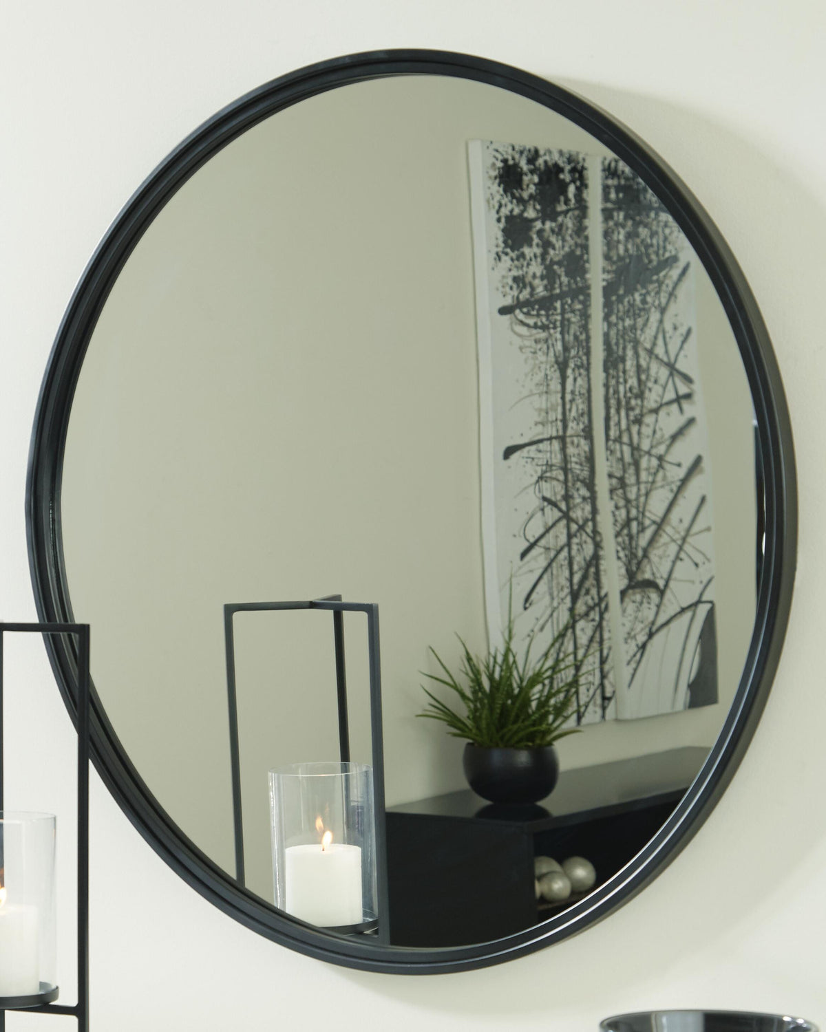 Brocky Accent Mirror - Black