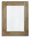 Waltleigh Accent Mirror - Distressed Brown
