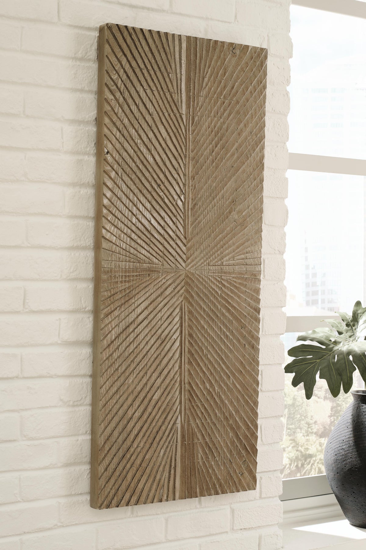 Lenora Wall Decor - Distressed Brown