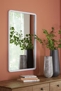Brocky Accent Mirror - White