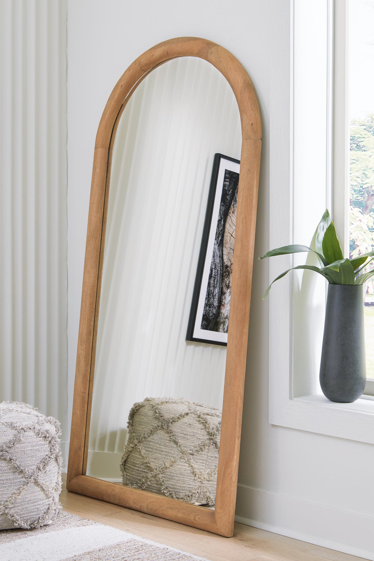 Dairville Floor Mirror - Brown