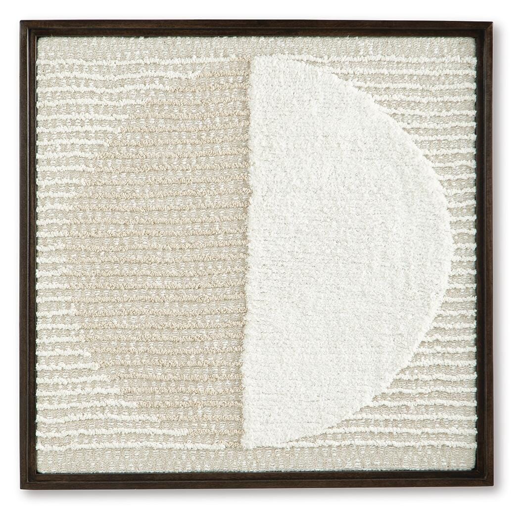 Bachard Wall Decor - Tan/White