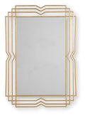 Claybrook Accent Mirror - Gold Finish