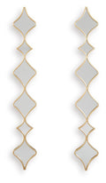 Harriswood Accent Mirror Set (2/CN) - Gold Finish