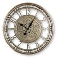Gilover Wall Clock - Champagne Finish
