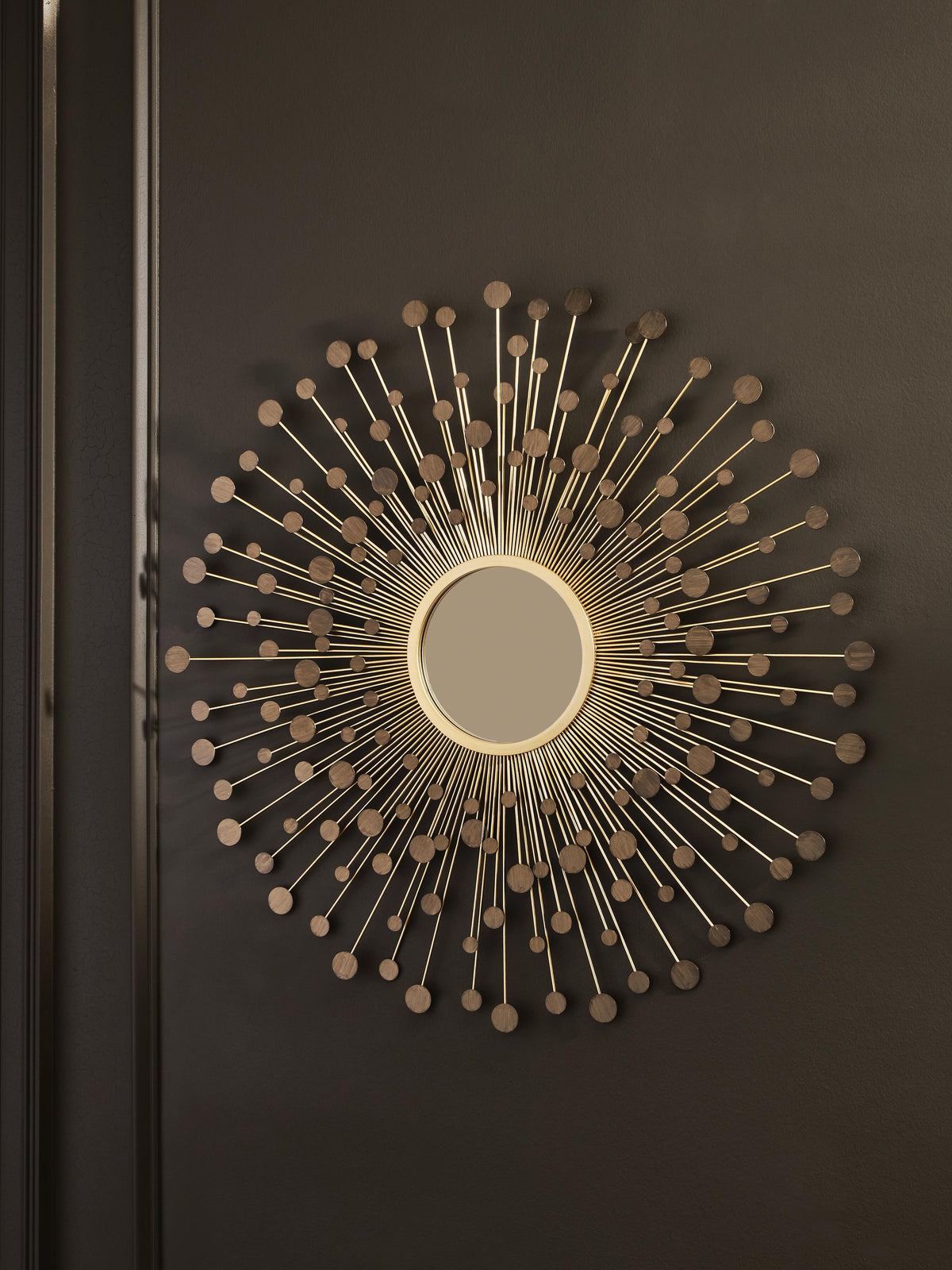 Morwenna Accent Mirror - Bronze/Gold Finish