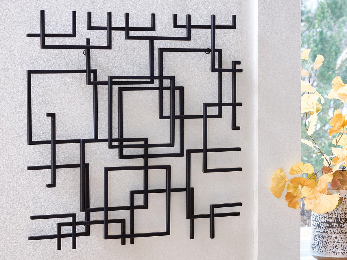 Aadanton Wall Decor - Black
