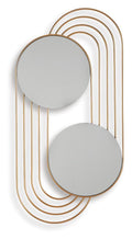 Warrenley Accent Mirror - Gold Finish